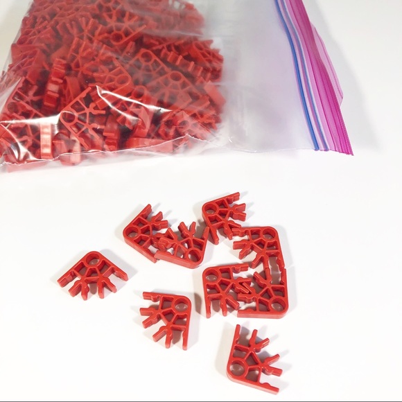 K'NEX KNEX Connector 3-way Red - Picture 2 of 3